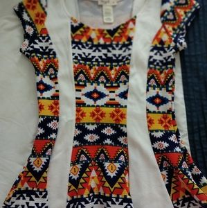 Multicolored tunic